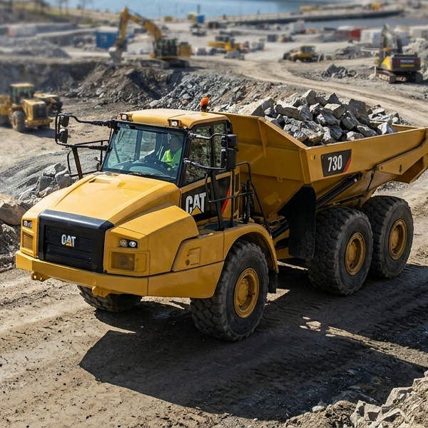 CAT 730 dumper
